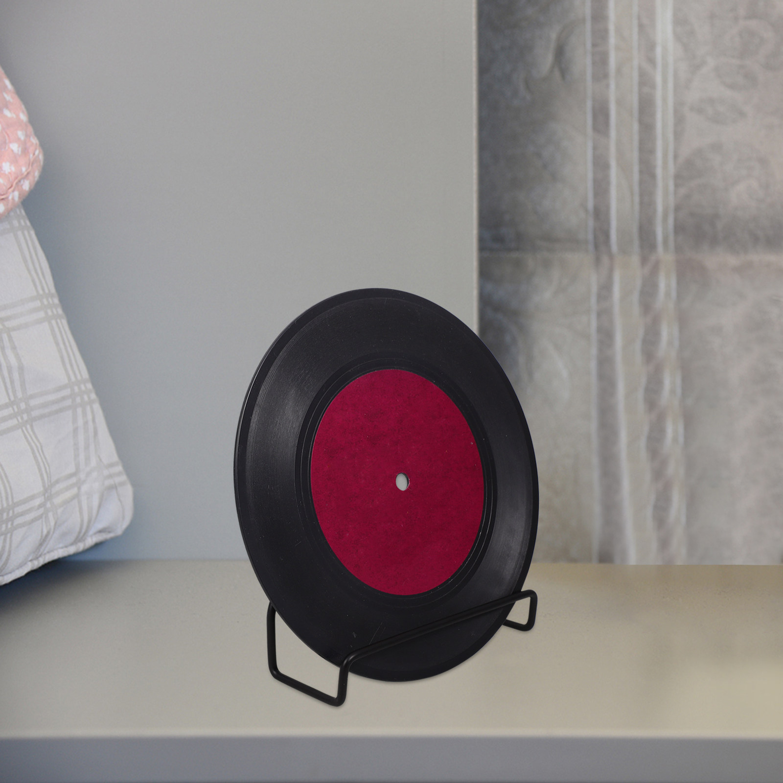 Magazine Holder Rack - Wall Mounted Iron Vinyl Record Rack