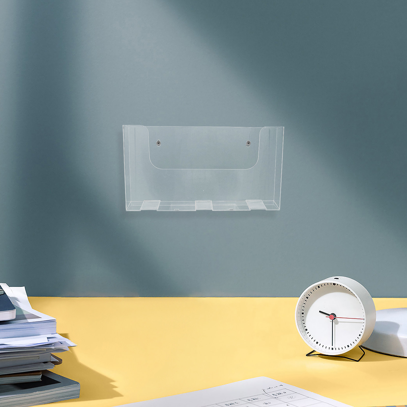 Acrylic Wall File Holder 2 Pac - Magazine Holder Rack review and price