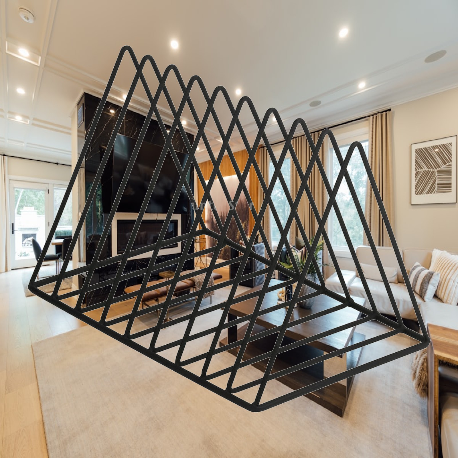 Iron Wire Desktop Organizer St - Magazine Holder Rack review and price