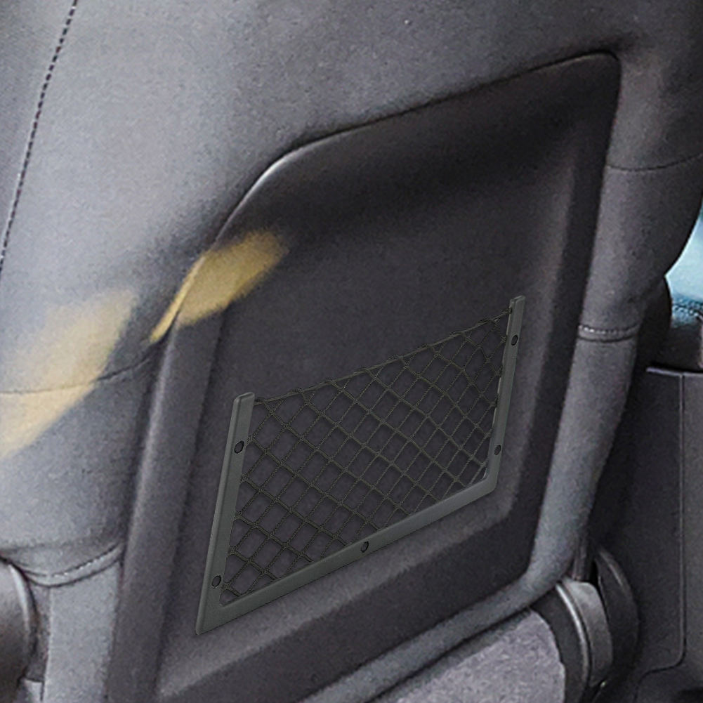 Car Seat Back Storage Net Elas - Magazine Holder Rack review and price