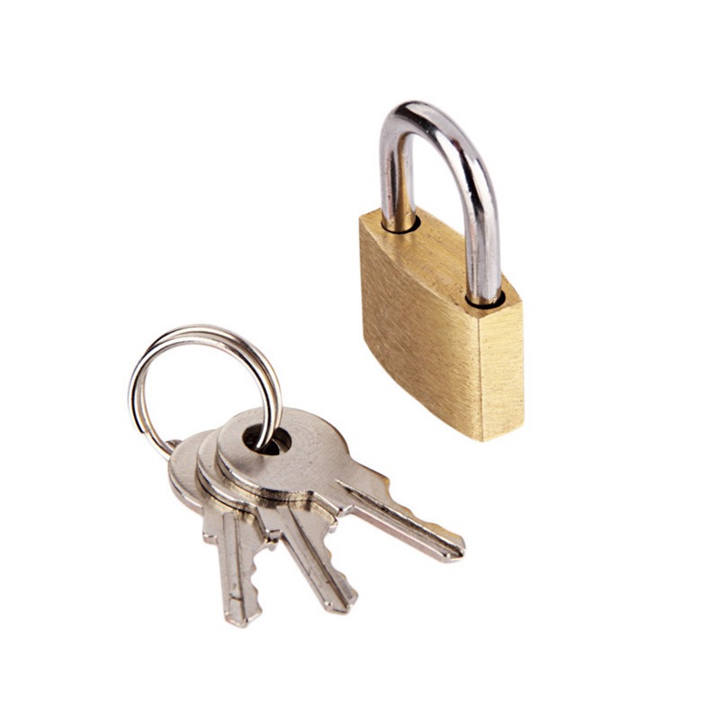 Solid Brass Padlock with 3 Key - Letter Opener Brass review and price