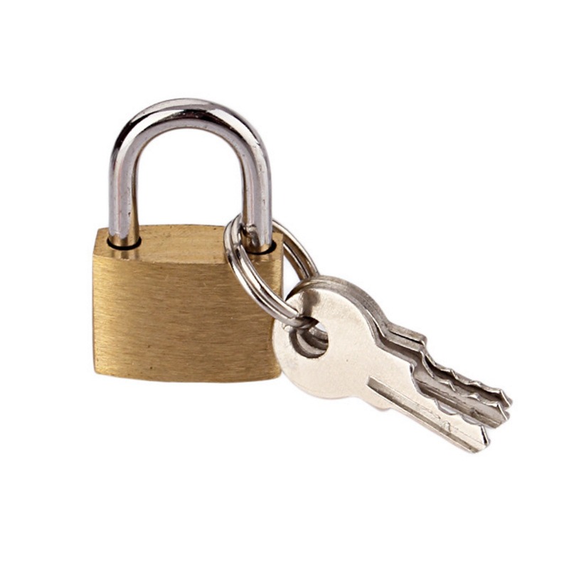 Solid Brass Padlock with 3 Key - Letter Opener Brass review and price