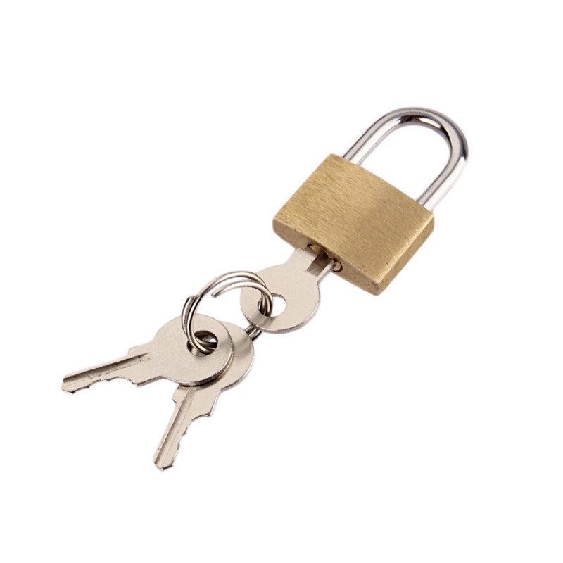 Solid Brass Padlock with 3 Key - Letter Opener Brass review and price