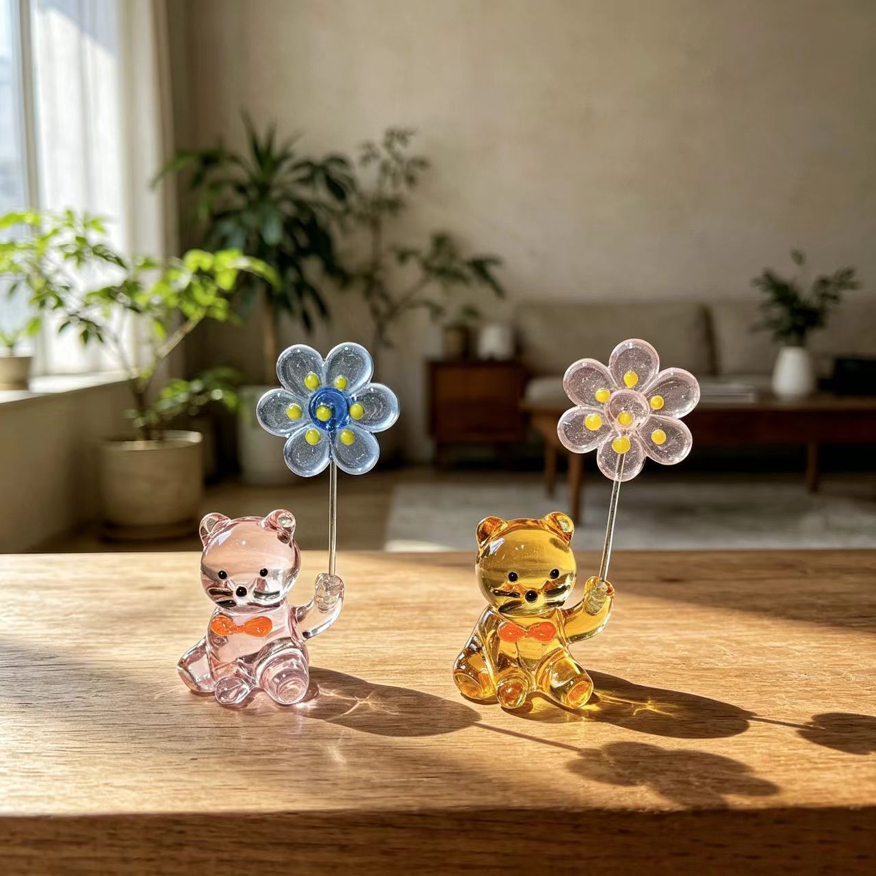 Japanese-Style Glass Kitten Pa - Paper Weight Crystal review and price