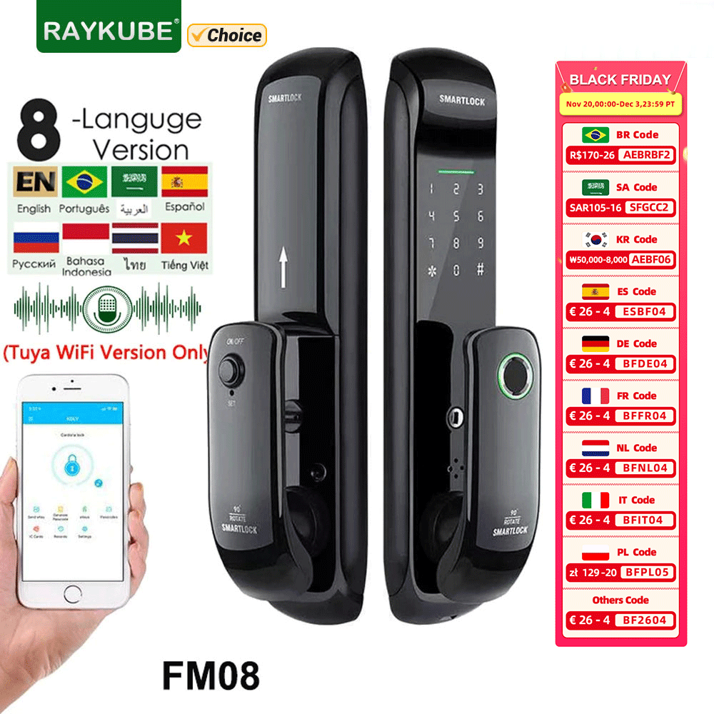 RAYKUBE FM08 Tuya Wifi Smart D - Letter Opener Brass review and price