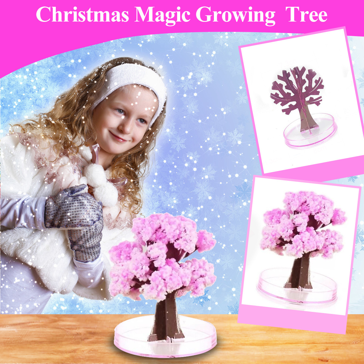 Mini Magic Sakura Miniature Tr - Paper Weight Crystal review and price